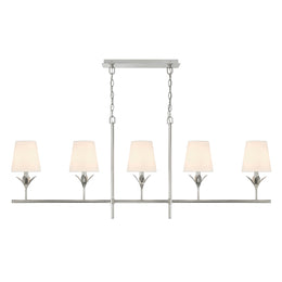 Broche 5 Light Linear Chandelier