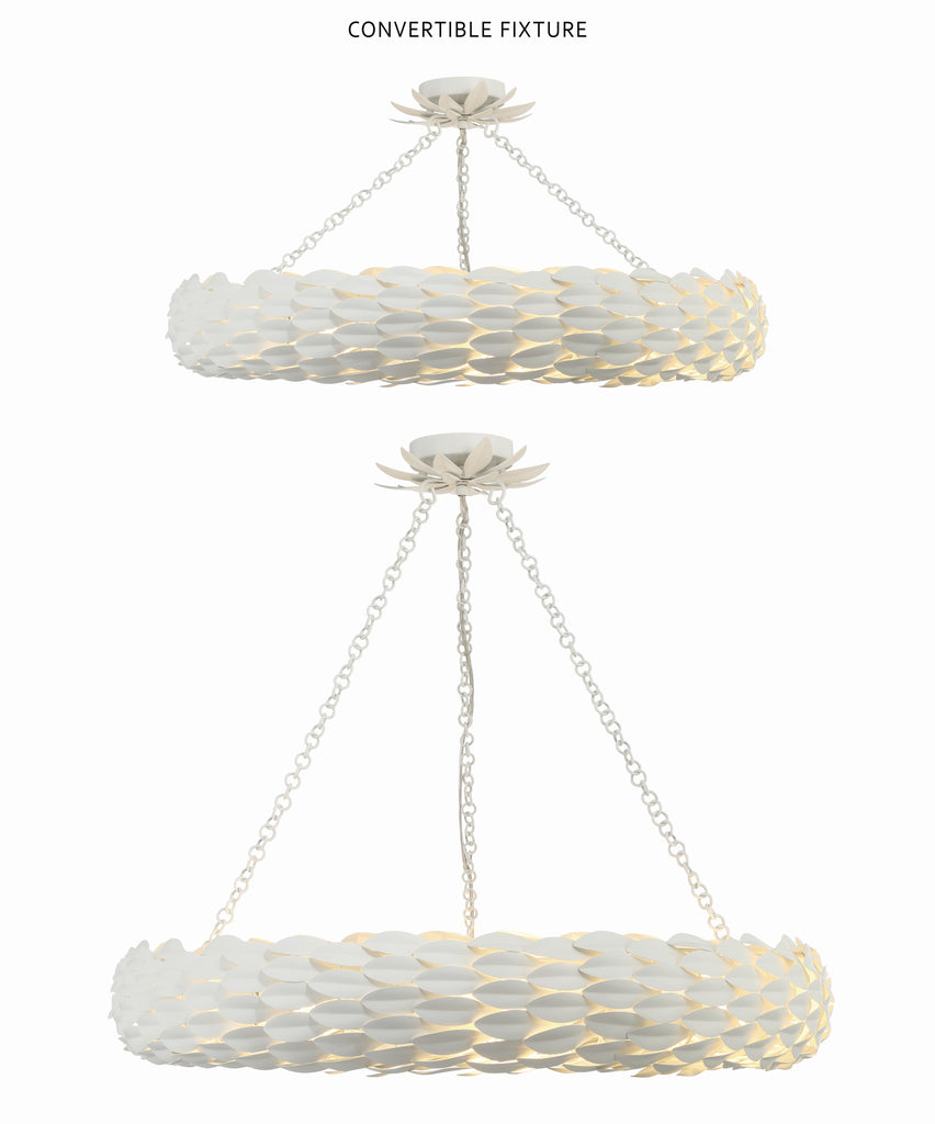 Broche 8 Light Chandelier