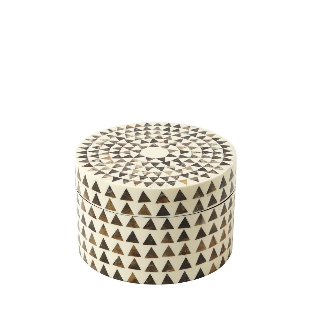 Triangle Stripe Box : Triangle Stripe Box (Small / Round)