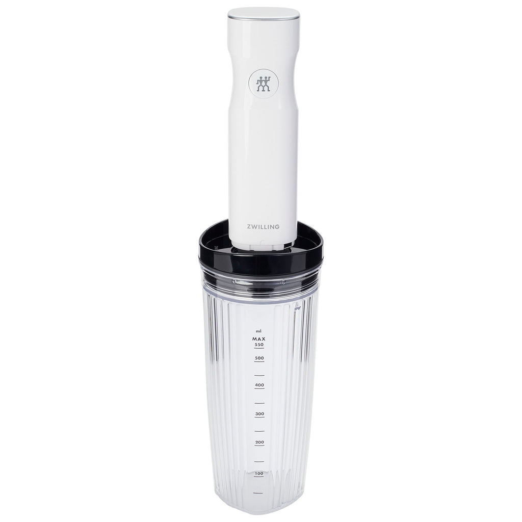 Personal Blender Jar, Drinking Lid, Vacuum Lid (Black)