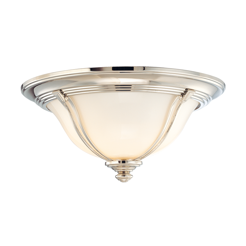 Carrollton Flush Mount 7" - Polished Nickel