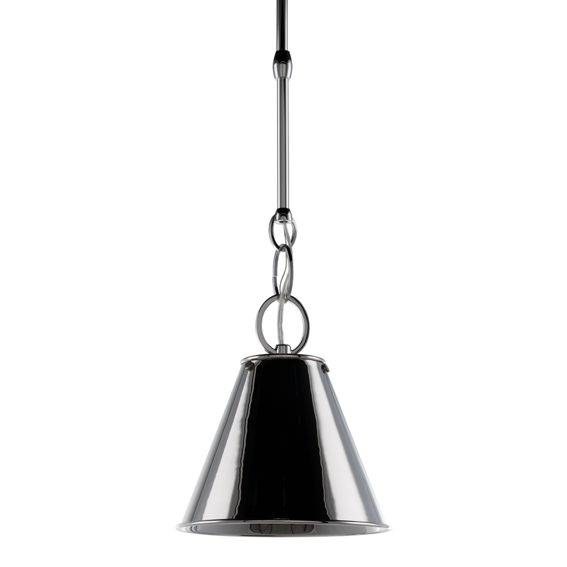 Altamont Pendant 9" - Polished Nickel