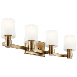 Adani Vanity Light, 4-Light with Opal Glass