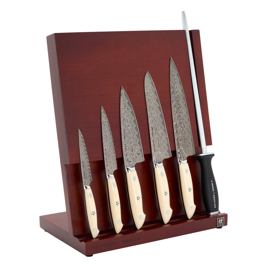 7-Piece Knife Block Set Bob Kramer Cumulus