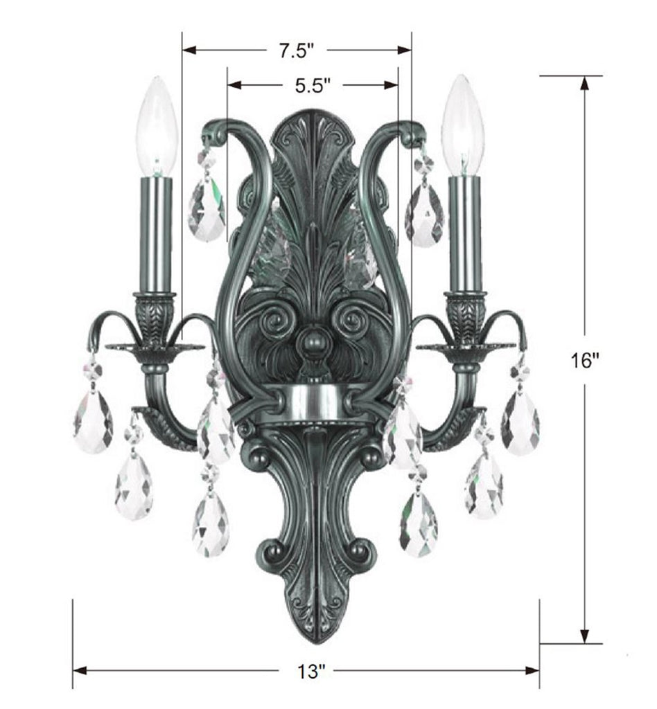 Dawson 2 Light Sconce