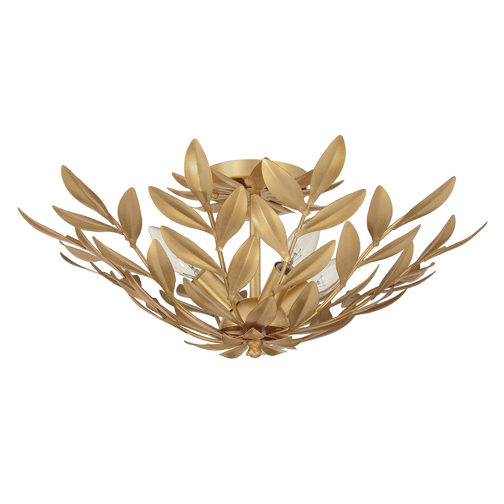 Broche 4 Light Semi Flush