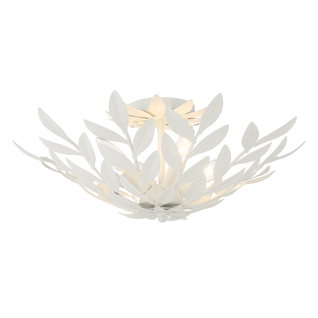 Broche 4 Light Semi Flush