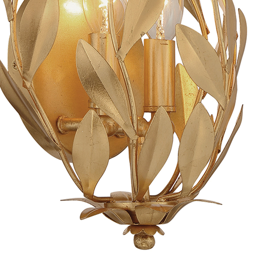 Broche 2 Light Sconce