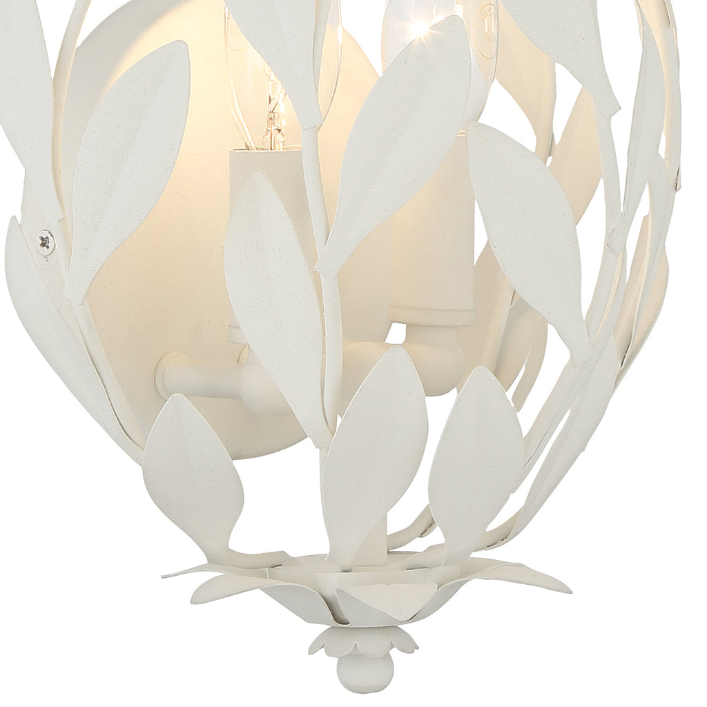 Broche 2 Light Sconce