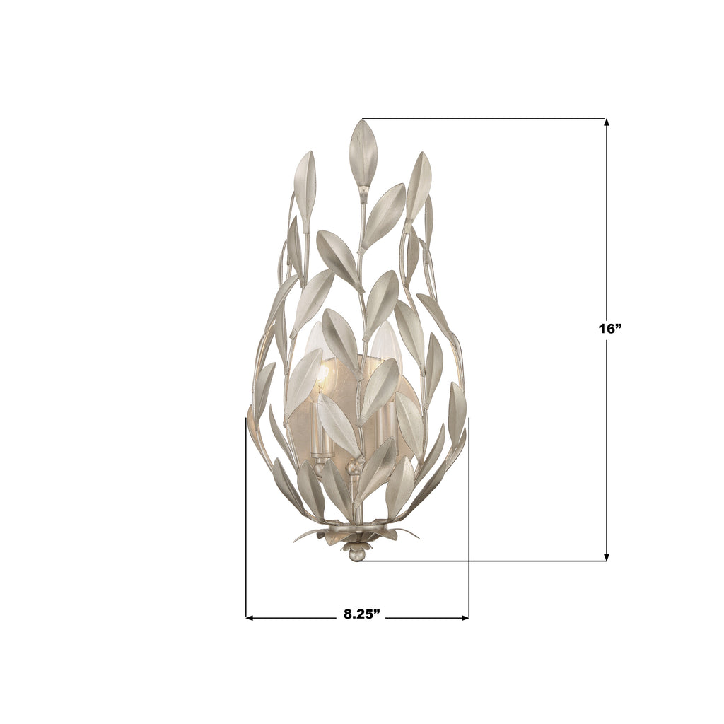 Broche 2 Light Sconce