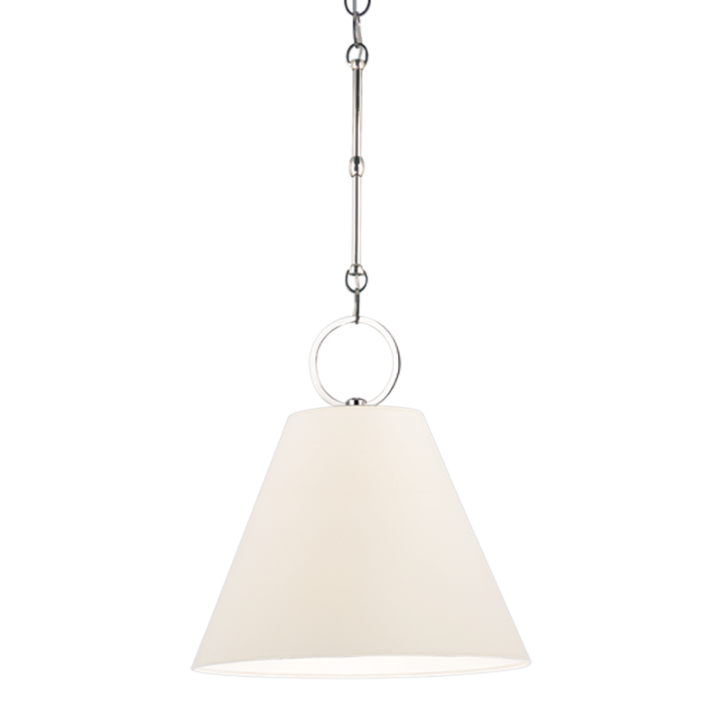 Altamont Pendant 12" - Polished Nickel