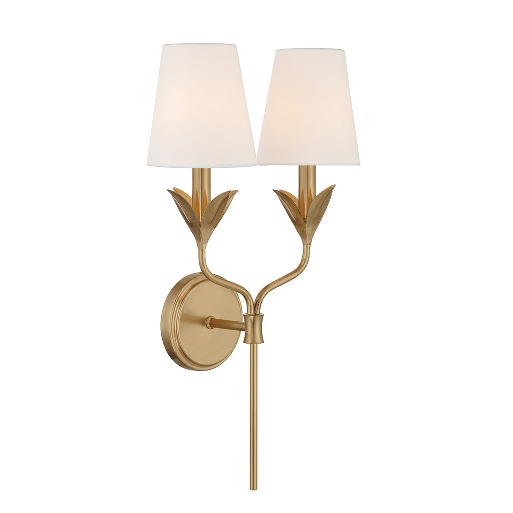 Broche 2 Light Sconce