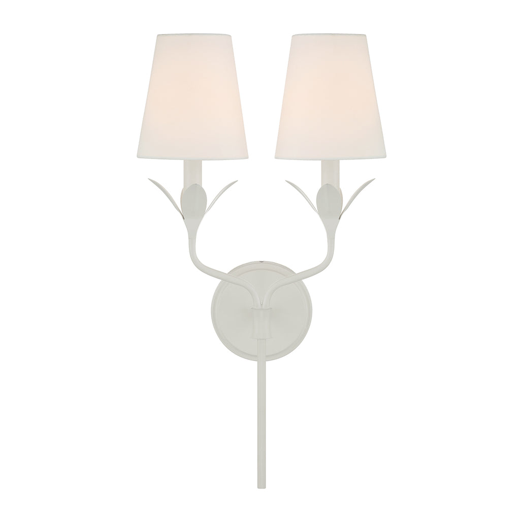 Broche 2 Light Sconce