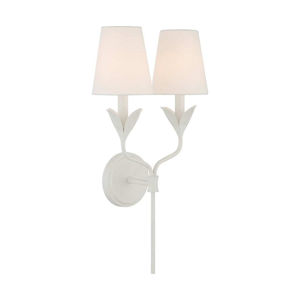 Broche 2 Light Sconce