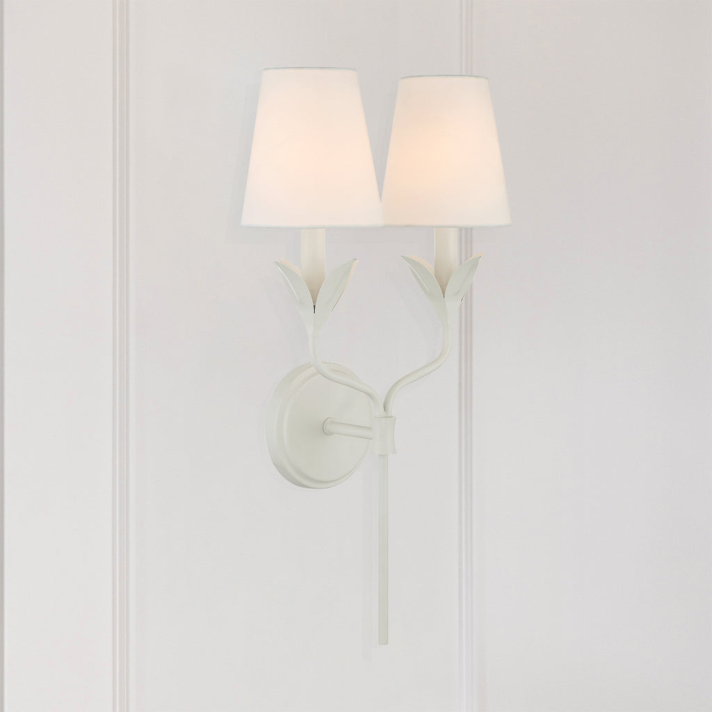 Broche 2 Light Sconce