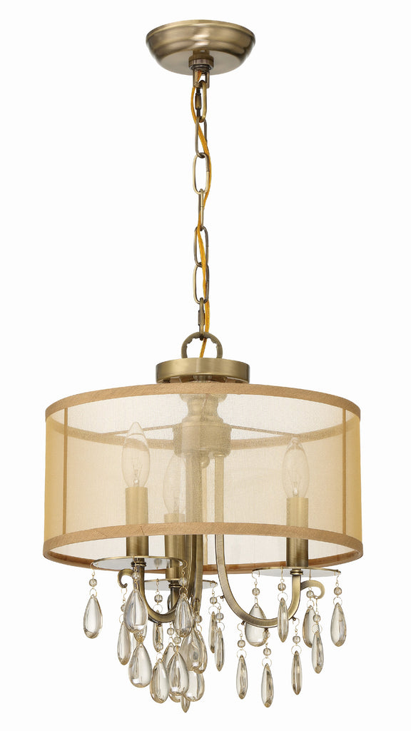 Hampton 3 Light Mini Chandelier