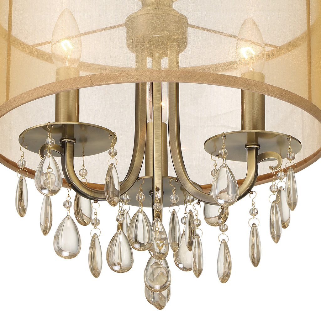 Hampton 3 Light Mini Chandelier