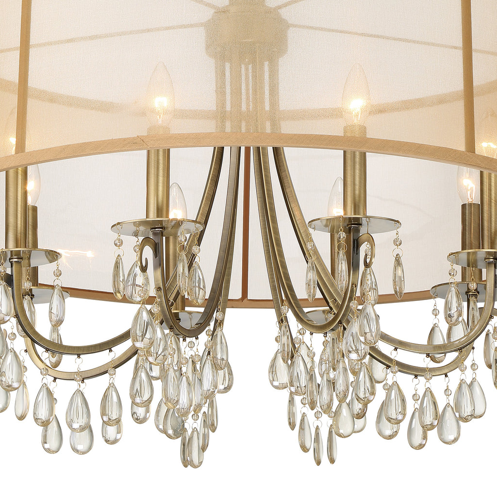 Hampton 8 Light Chandelier