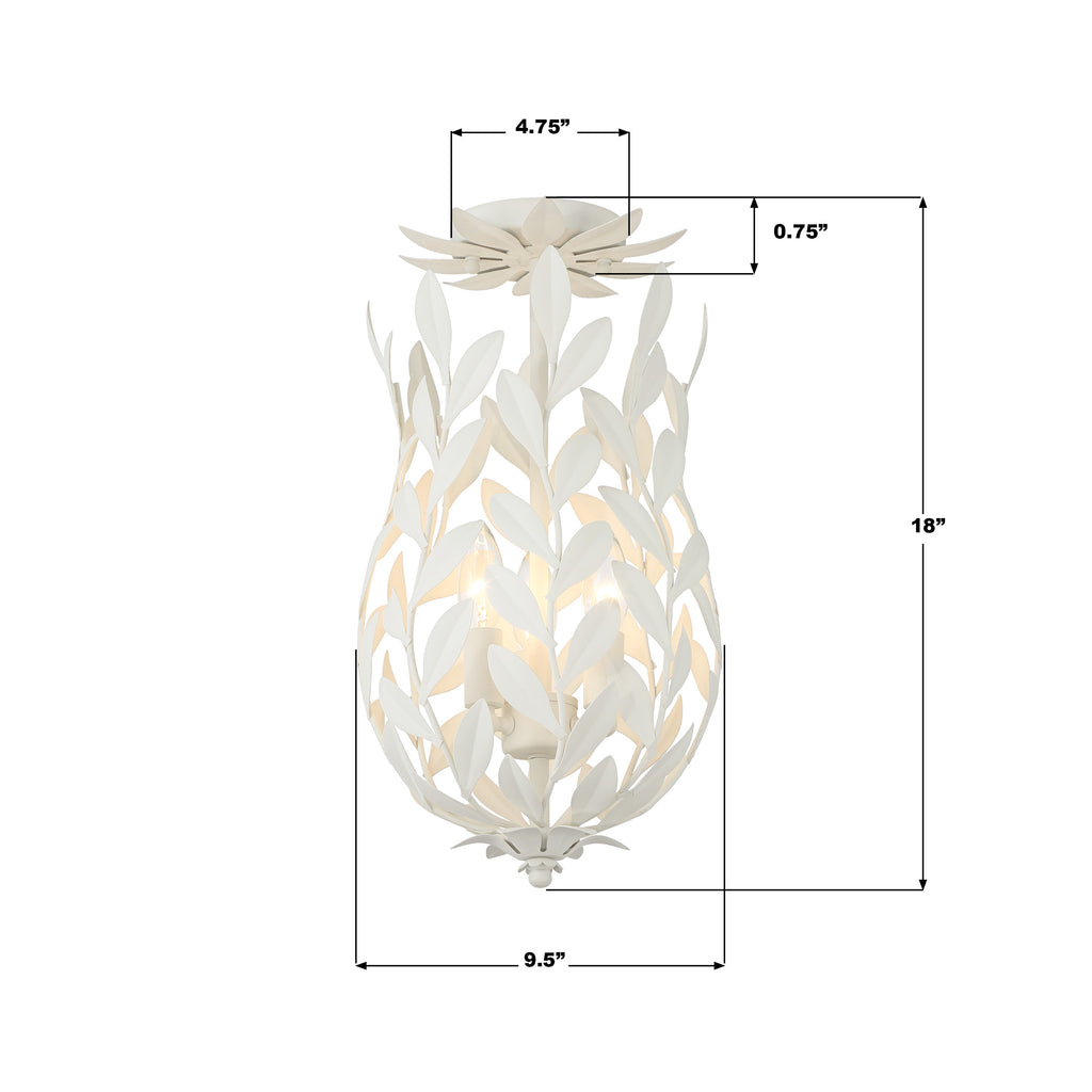 Broche 4 Light Chandelier