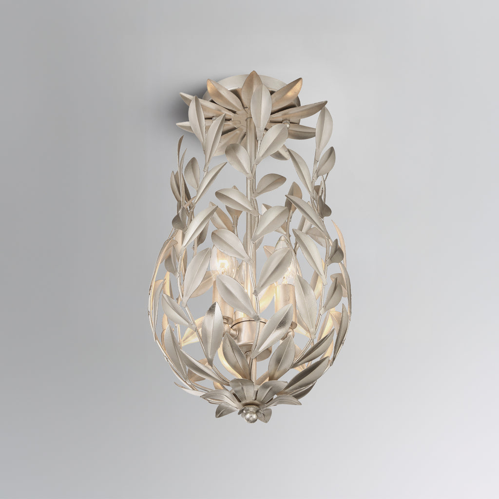 Broche 3 Light Semi Flush