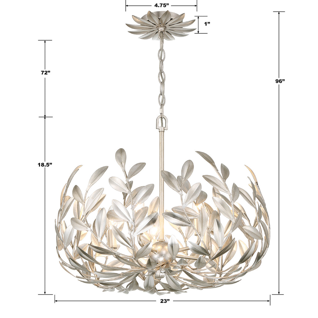 Broche 5 Light Chandelier