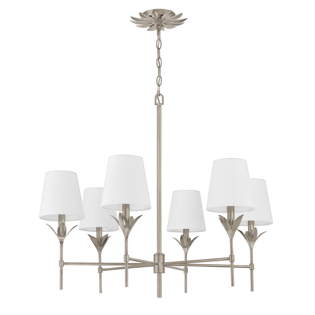 Broche 6 Light Chandelier