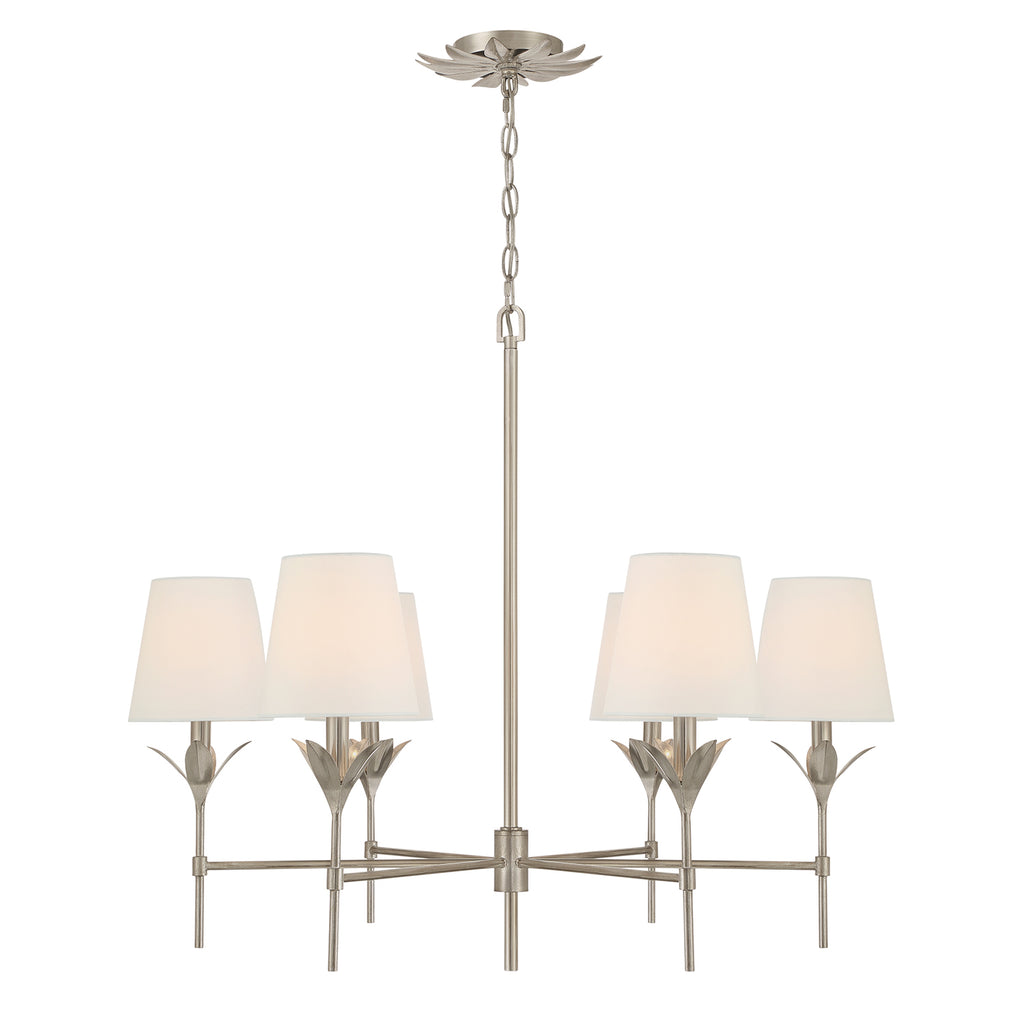 Broche 6 Light Chandelier