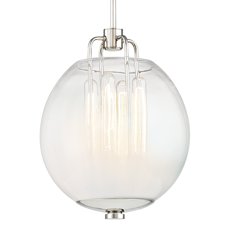 Sawyer Pendant 15" - Polished Nickel