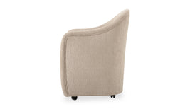 Drava Rolling Dining Chair