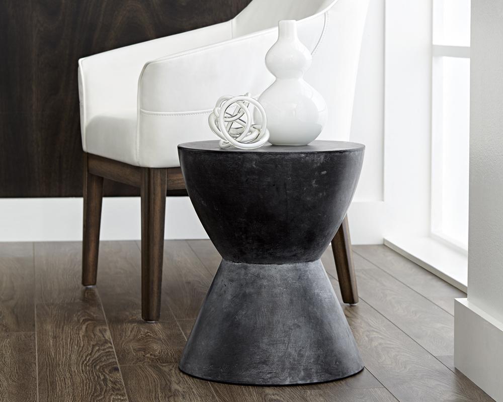 Logan End Table - Black