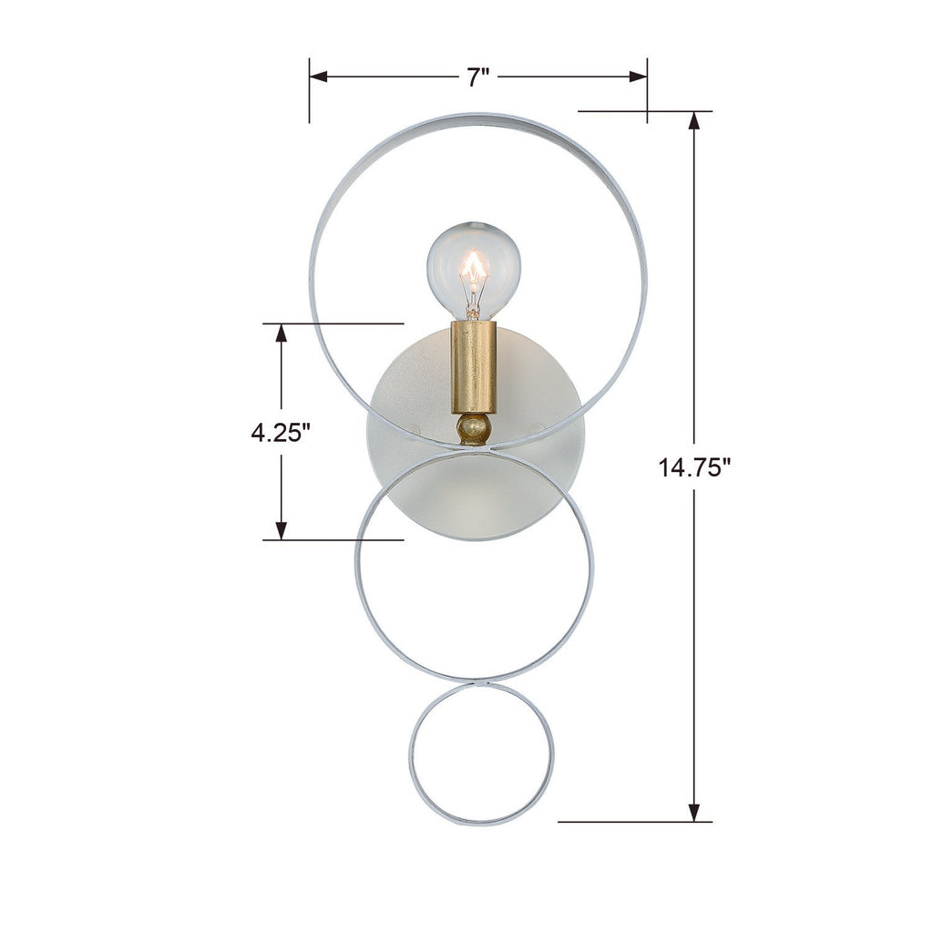 Luna 1 Light Sconce