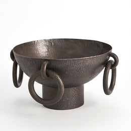 Ring Handled Bowl : Ring Handled Bowl (Footed)