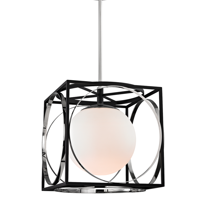 Wadsworth Pendant 18" - Polished Nickel