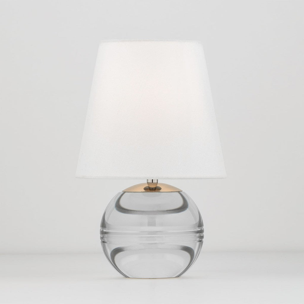 Nicole Table Lamp - Polished Nickel