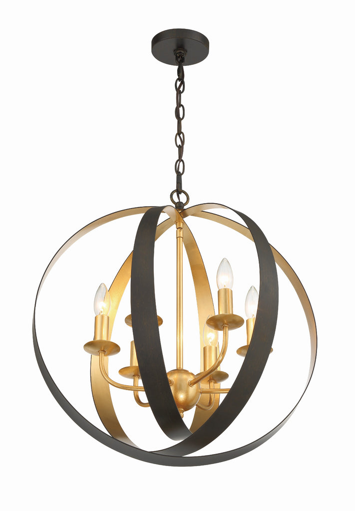 Luna 6 Light Chandelier