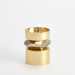 Romano Candle Holder : Romano Candle Holder (Brass)