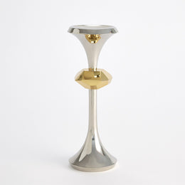 Gabriel Nickel Candle Holder : Gabriel Nickel Candle Holder (Large)