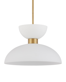 Zevio White Pendant