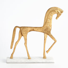 Roman Horse : Roman Horse (Large / Gold)