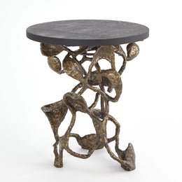 Drift Table, Faux Bronze