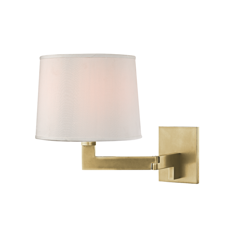 Fairport Wall Sconce 9" - Aged Brass
