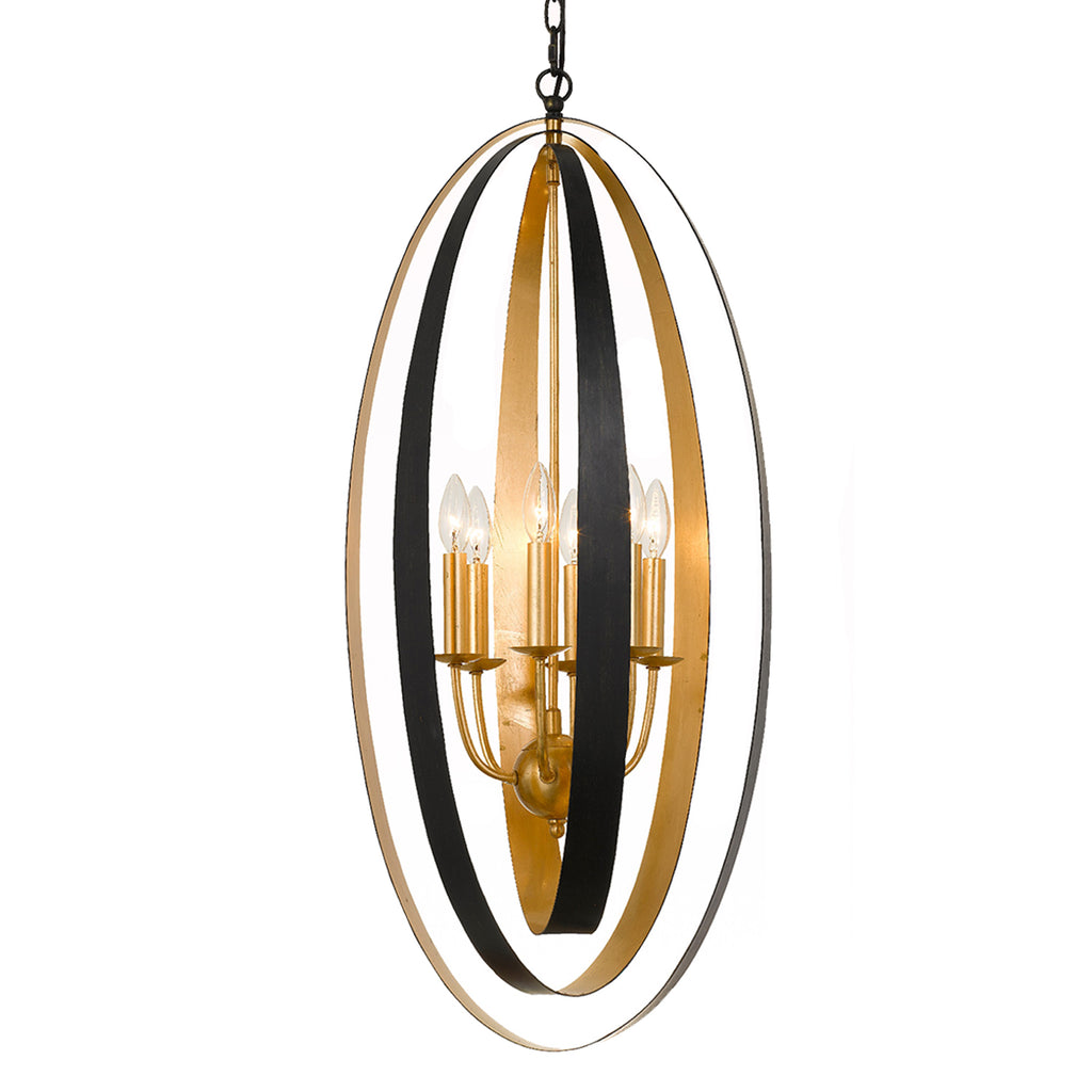 Luna 6 Light Mini Chandelier