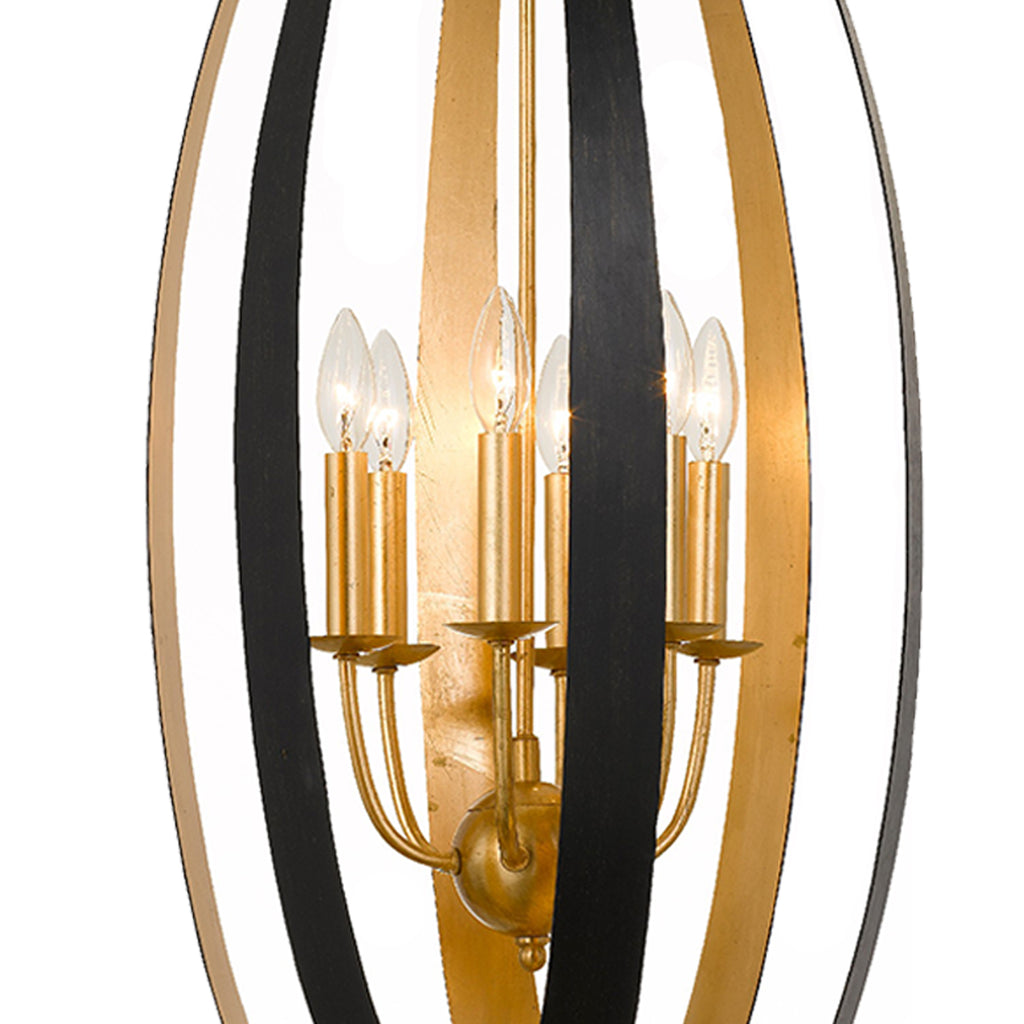 Luna 6 Light Mini Chandelier