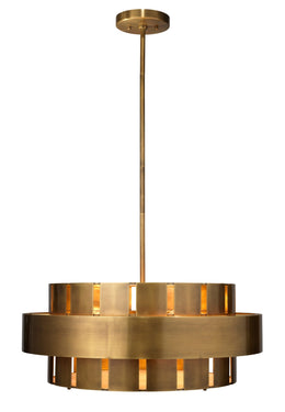 Orbit Chandelier-Brass-5ORBI-LGAB