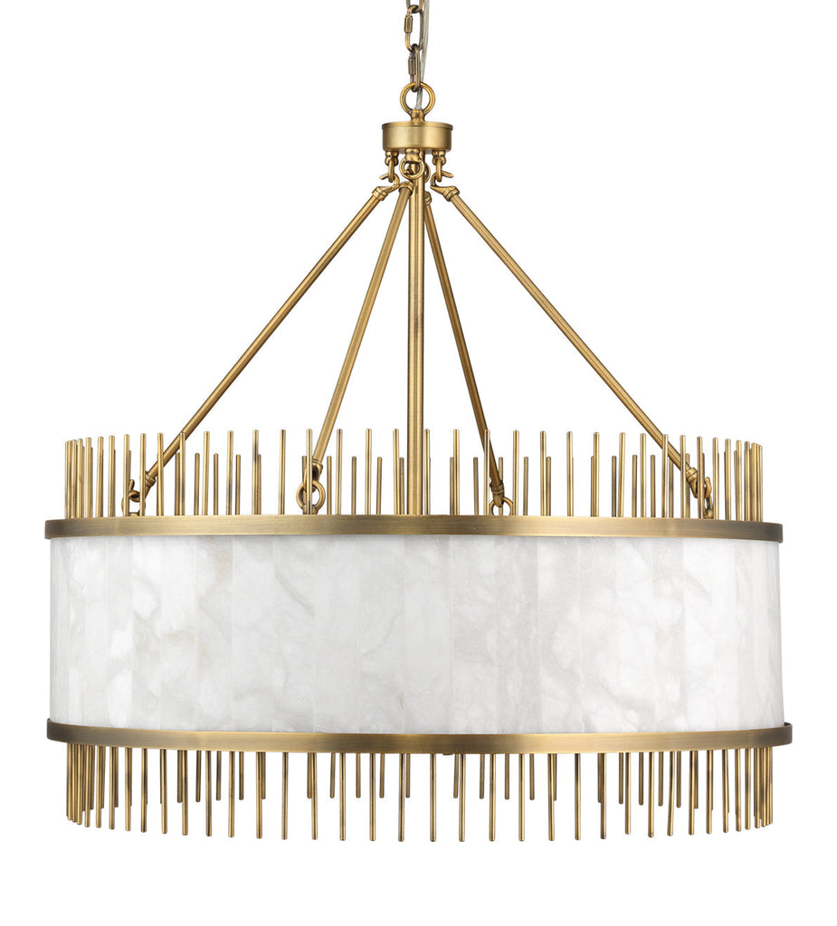 Upsala Chandelier-Brass-5UPSA-ABA