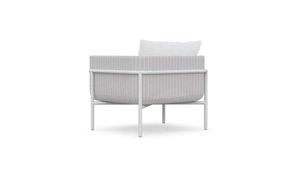 Hampton - Club Chair - Beach - White with Cloud Cushion