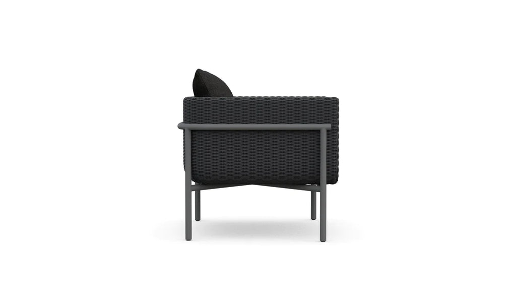 Hampton - Club Chair - Onyx with Midnight Cushion