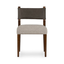 Ferris Dining Chair - Nubuck Charcoal by Four Hands