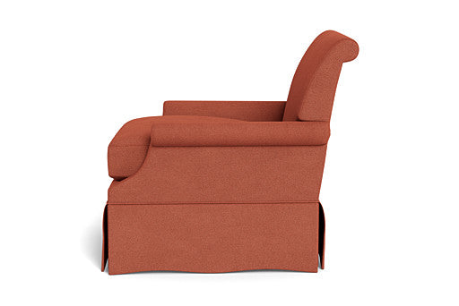 Origo Chair - Wave Skirt - Solid Linen - Tawny