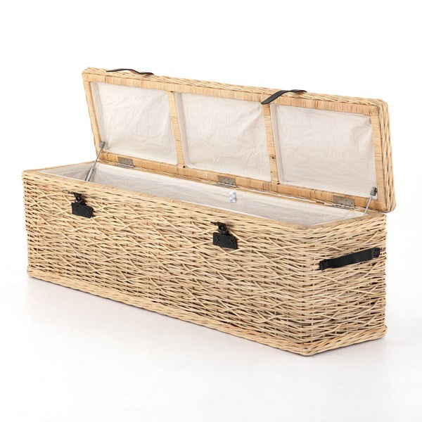 Ember Trunk-Natural Cross Weave